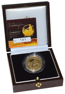 2005 Proof 1/4oz Gold Britannia Coin Boxed