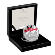 2022 1oz Music Legends - The Rolling Stones Proof Silver Coin Boxed