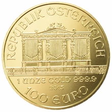 2015 Austrian Gold Philharmonic Coin 1oz