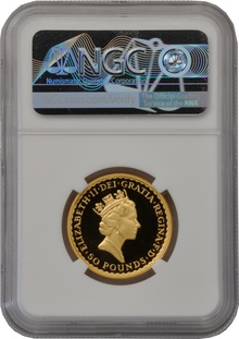1993 Half Ounce Proof Britannia Gold Coin NGC PF69