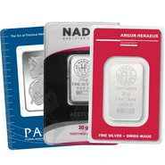 20 Gram Silver Bars