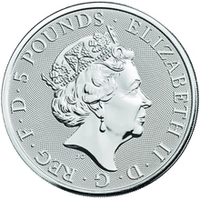 10 x 2oz Silver Coin, Black Bull of Clarence - Queen's Beast