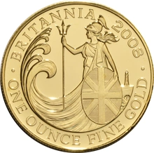 2008 Gold Britannia Coin 1oz