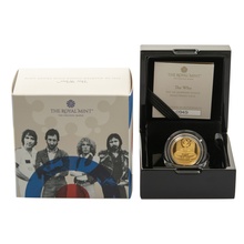 2021 1/4oz Music Legends - The Who Proof Gold Coin Boxed