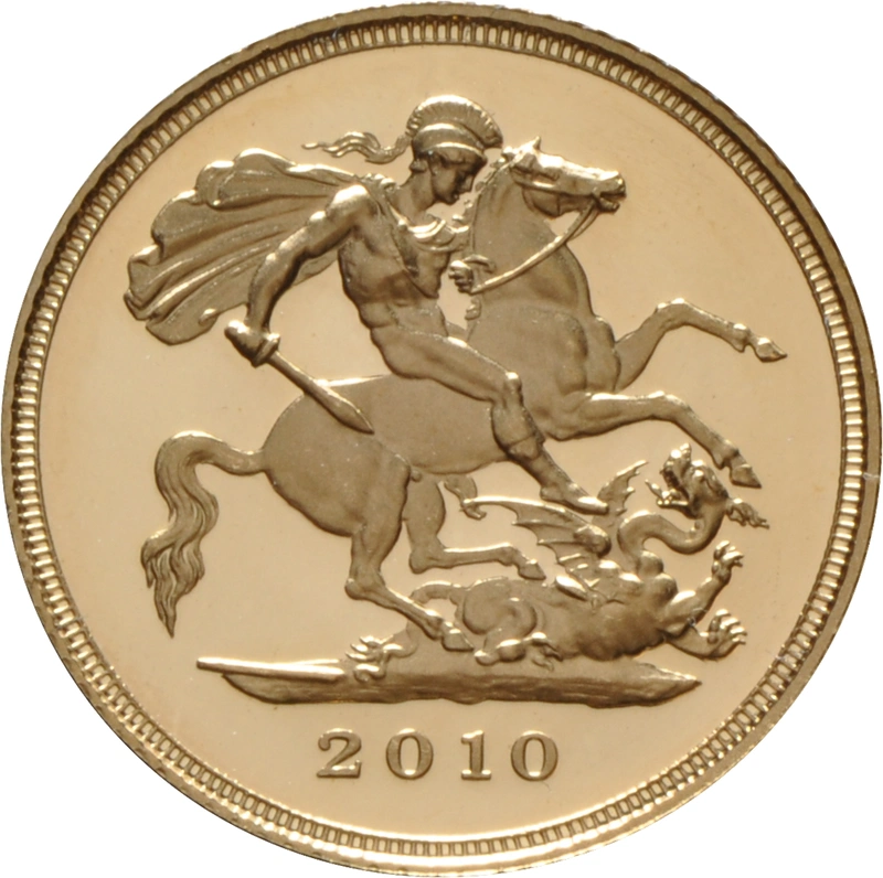 2010 Proof Gold Half Sovereign NGC PF69