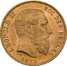20 Belgian Francs Gold Coin Best Value