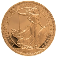 1989 Proof 1/2oz Gold Britannia Coin