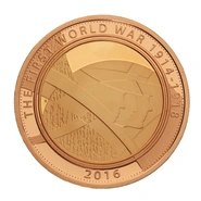 2016 Proof £2 Coin Gold Double Sovereign The Army