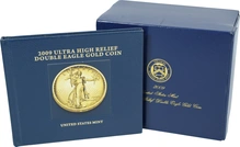 2009 Ultra High Relief Double Eagle Gold Coin Boxed