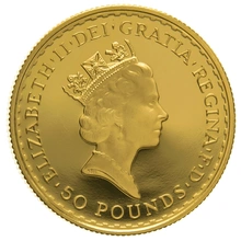 1992 Proof 1/2oz Gold Britannia Coin