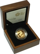 2010 Proof Gold Sovereign Boxed