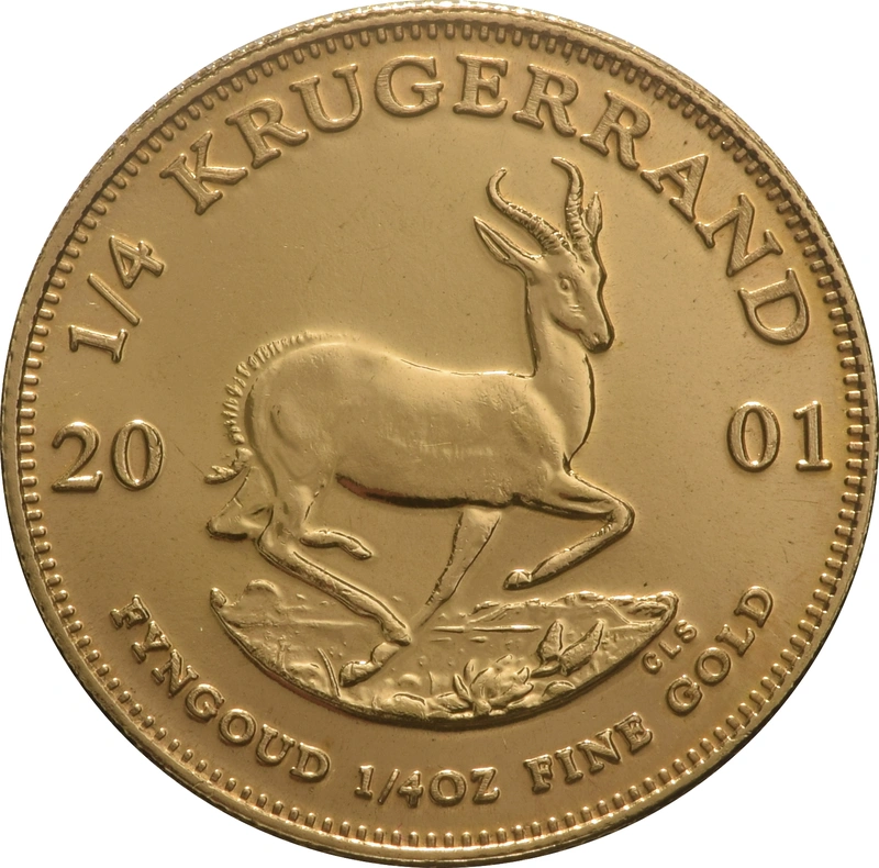 2001 1/4oz Krugerrand Gold Coin