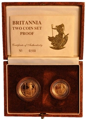 Britannia 2 Coin Sets