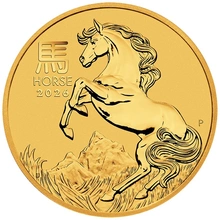 2026 Year of the Horse Gold Coin 1/4oz Perth Mint Australian Lunar Series