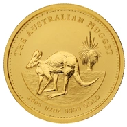 2005 1/2oz Australian Kangaroo Gold Nugget Coin