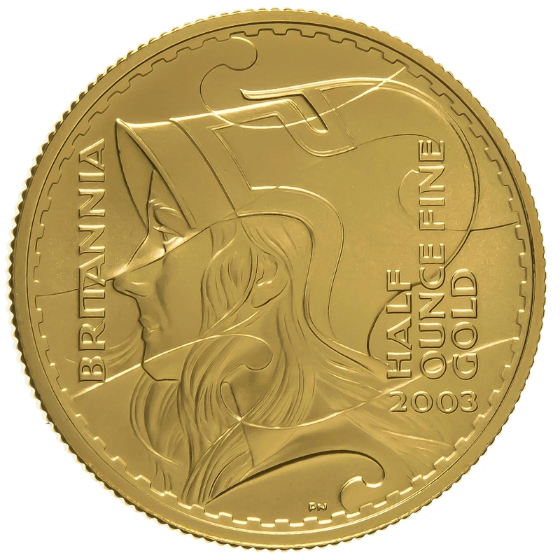 2003 Proof 1/2oz Gold Britannia Coin