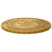 1855 20 French Francs Gold Coin Napoleon III A Greyhound