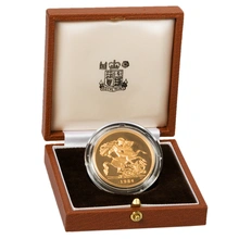 1984 Gold £5 Coin Quintuple Sovereign Boxed