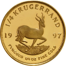 1997 Proof 1/4oz Krugerrand Gold Coin