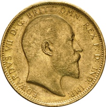 1903 Gold Sovereign - King Edward VII - S