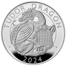 2024 Tudor Dragon - Tudor Beasts Silver Proof Two Coin Set Boxed