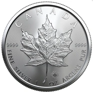 2022 Canadian Silver Maple Leaf Coin 1oz