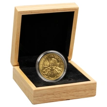 Oak Coin Gift Box 1oz Coin 38mm