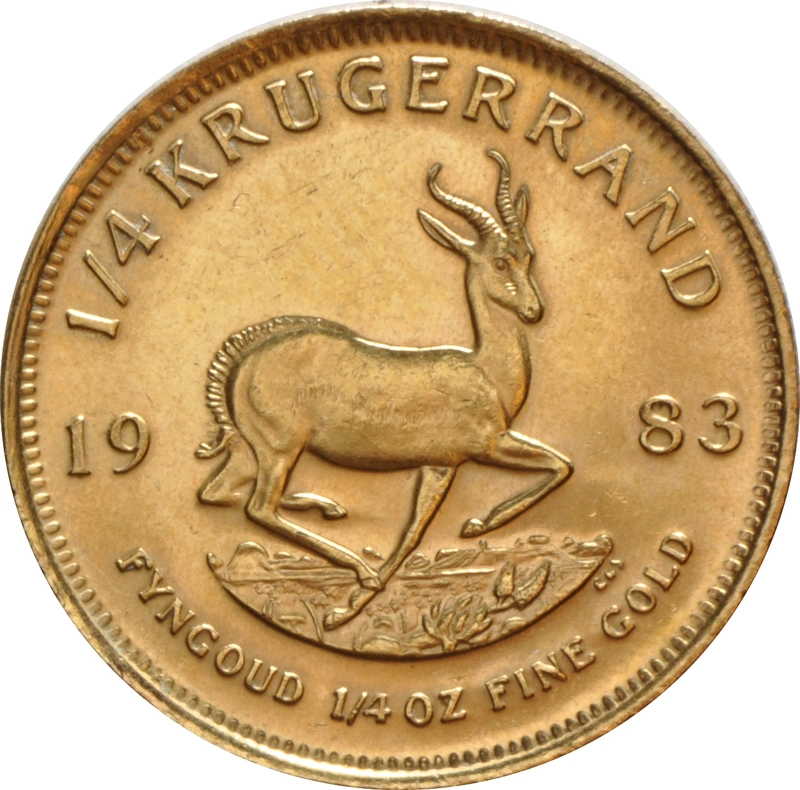 1983 1/4oz Krugerrand Gold Coin