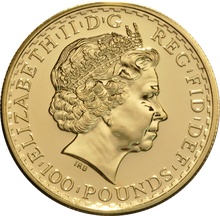 2008 Gold Britannia One Ounce Coin
