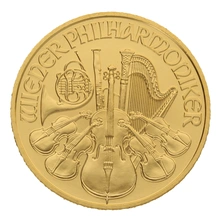 2022 1/4oz Austrian Gold Philharmonic Coin