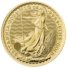 2024 1/2oz Britannia Gold Coin Gift Boxed