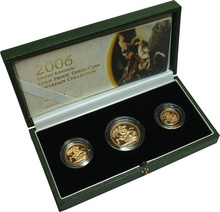 2006 Gold Proof Sovereign Three Coin Set