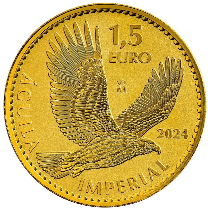2024 Spanish Imperial Eagle 1oz Gold Coin From €3,850