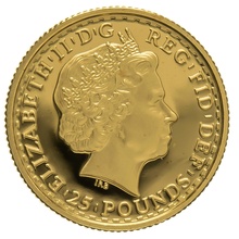 2007 Quarter Ounce Proof Britannia Gold Coin