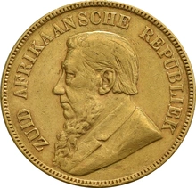 1898 1 Pond Gold Coin South Africa