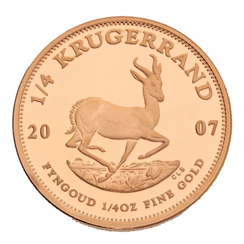2007 Proof 1/4oz Krugerrand Gold Coin