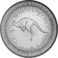 2019 Australian Kangaroo Silver Coin 1oz