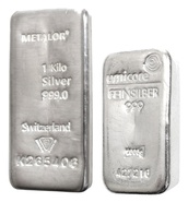 1 Kilo Silver Bullion Bar Best Value
