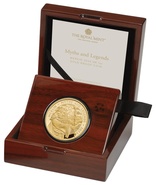 2023 Myths and Legends Merlin 1oz Gold Proof Coin Boxed