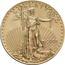 2008 American Eagle Gold Coin 1oz