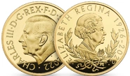 2022 1/4 oz Her Majesty Queen Elizabeth II Proof Gold Coin Boxed