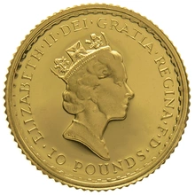 1996 Proof 1/10oz Gold Britannia Coin