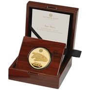 2024 1oz Millennium Falcon Star Wars Proof Gold Coin Boxed