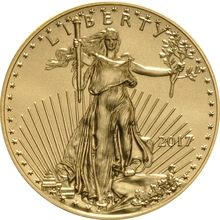 2017 1/2oz American Eagle Gold Coin