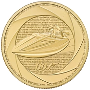 2025 Six Decades of 007, Bond of the 1990s 1oz Gold Coin