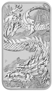 2023 1oz Dragon Rectangular Silver Bar (Coin)