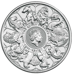 2021 2oz Queen's Beasts Completer Silver Coin