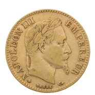 French 10 Francs Gold Coin Ceres