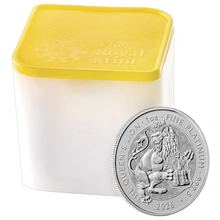 2026 Queen's Lion - Tudor Beasts 1oz Platinum Coin