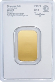 10g Gold Bar Heraeus